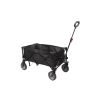 Folding Multipurpose Camp Wagon Cart;  Black