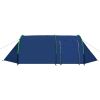 vidaXL Camping Tent 4 Persons Navy Blue/Green