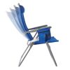 2-Pack 4-Position Oversize Beach Chair;  Blue