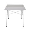 camp table; silver