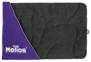 Dog Helios 'Expedition' Sporty Travel Camping Pillow Dog Bed (Color: Purple / Black)