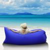 Inflatable Lounger Air Sofa Lazy Bed Sofa Portable Organizing Bag Water Resistant for Backyard Lakeside Beach Traveling Camping Picnics