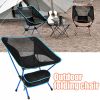 Superhard High Load Outdoor Camping Chair Travel Ultralight Folding Chair Portable Beach Hiking Picnic Seats Fishing Beach BBQ