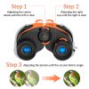 8X21 Children Telescope Binoculars Compact Shock Proof Kid Telescope For Bird Watching Tourism Camping Birthday Gift Toys